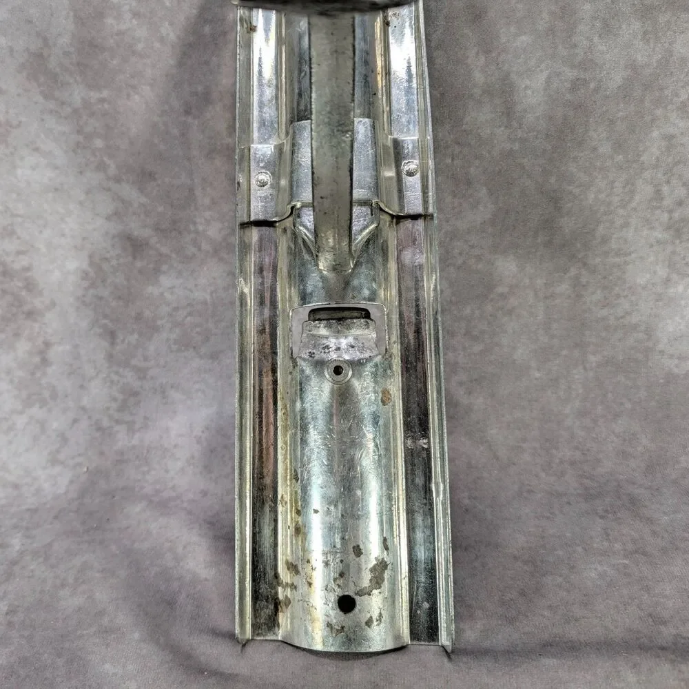 Vintage Dandy Corn Cutter Clamp On Desk Table Top Mount Silver Metal Kitchen USA
